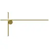 Image de FLOS lampe murale applique COORDINATES WALL 2 (Champagne - Aluminium Extrudé)