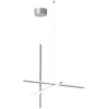 Image de FLOS lampe à suspension COORDINATES S1 (Argent moon - Aluminium Extrudé)