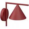 Image de FLOS OUTDOOR lampe murale applique d'extérieur CAPTAIN FLINT WALL OUTDOOR 3000K (Red burgundy - Métal)