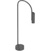 Image de FLOS OUTDOOR lampadaire d'extérieur CAULE BOLLARD 1 DIMMABLE DALI (Anthracite - Aluminium, verre et acier)