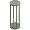 Image de FLOS OUTDOOR lampadaire d'extérieur IN VITRO BOLLARD 1 NO DIMMABLE (Pale green - aluminium et verre)