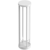 Image de FLOS OUTDOOR lampadaire d'extérieur IN VITRO BOLLARD 2 DIMMABLE DALI (Blanc - aluminium et verre)