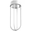 Image de FLOS OUTDOOR lampe au plafond pour l'extérieur IN VITRO CEILING DIMMABLE 1-10V (Blanc - aluminium et verre)