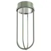 Image de FLOS OUTDOOR lampe au plafond pour l'extérieur IN VITRO CEILING DIMMABLE DALI (Pale green - aluminium et verre)