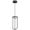 Image de FLOS OUTDOOR lampe à suspension pour l'extérieur IN VITRO SUSPENSION NO DIMMABLE (Deep brown - aluminium et verre)