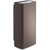 Image de FLOS OUTDOOR lampe murale applique pour extérieur CLIMBER 87 UP & DOWN FLOOD (Deep brown 3000K - aluminium et verre)