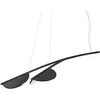 Image de FLOS lampe à suspension ALMENDRA S2 ORGANIC Y SHORT (Anthracite - Aluminium)