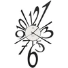 Image de ARTI E MESTIERI horloge murale BIG-BANG (Noir - Métal et verre)