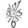 Image de ARTI E MESTIERI horloge murale BIG BIG-BANG (Noir - Métal et verre)