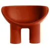 Image de DRIADE fauteuil pour l'extérieur ROLY POLY (Rouge brique - Polyéthylène)