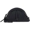 Image de COCCINELLE Sac à épaule bandoulière noir en cuir pour femme - Cheek Smooth Crossbody Noir 269590