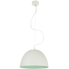 Image de IN-ES.ARTDESIGN lampe à suspenson H2O (Blanc / Turquoise - Laprene, acier et Nebulite)