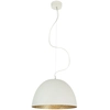 Image de IN-ES.ARTDESIGN lampe à suspenson H2O (Blanc / Or - Laprene, acier et Nebulite)