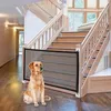 Image de Barrière de Sécurité pour Bébés et Chiens 180*75cm barrière de securité Escalier Barrière Sécurité Enfant sans Percage