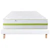 Image de LUXURY LITERIE - Ensemble matelas + sommier - RÊVERIE - 160 x 200 cm - Tapissier - Ferme - Face été/hiver