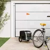 Image de CLARENCE® Remorque de vélo/Chariot de transport - pour animaux de compagnie - gris et noir LL105