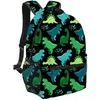 Image de Sac à dos personnalisé pour enfant avec motif dinosaures pour enfants.
