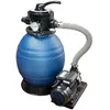 Image de Filtre à sable avec préfiltre QP Monobloc 600 de 11 400 L/h Pompe dépuration 15 HP pour piscine hors sol