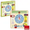 Image de Horloge Calendrier Apprentissage Des Mois, Saisons, Jours Et Heures