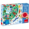 Image de Puzzle Enfant Diset Xxl Animaux (25 Pièces)