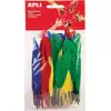Image de Sachet De Plumes Apli Agipa 7 Cm 16 Cm Multicolor Matériaux Mixtes