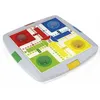 Image de Petits Chevaux Et Jeu De L'oie Automatique Chicos 34,7 X 35,7 X 4,7 Cm