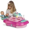 Image de Centre de pépinière - CHICOS - Nursley - 3 zones : baignoire chaise haute balance - Mixte - Rose et vert eau
