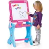Image de Jouet éducatif - Studio magnétique 3 en 1 - Rose - Ardoise et tableau magnétique - Lettres incluses