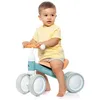 Image de Vélo sans pédales - M MOLTO - My 1st Bike Bleu - 4 roues - Métal - Pour bébé dès 10 mois