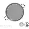 Image de Poêle À Paella Traditionnelle En Acier Puli Ø38cm (8 Personnes). Vaello