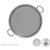Image de Poêle À Paella Traditionnelle En Acier Puli Ø42cm (10 Personnes). Vaello