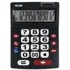 Image de Calculatrice de bureau - Milan - Noir - 12 chiffres - Grandes touches - Double alimentation