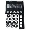 Image de Calculatrice de bureau - MILAN - Modèle solaire - 12 chiffres - Ecran XXL - Grosses touches