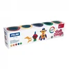 Image de Set De 5 Pots De Pâte À Modeler Multicolores Glitter De 142g