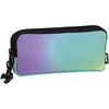 Image de Trousse - Sunset - 3 Fermetures Éclair - Vert - Polyester - 22x11x65 cm