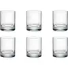 Image de Gobelet Rocco Bormioli Gina 220ml Clair Carton De 6 Pcs