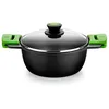 Image de Fait-tout - BRA - PRIOR - 32 cm - 8 3 L - Couvercle verre poignées silicone induction