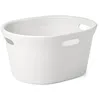 Image de Panier à Linge Baobab Blanc Pergamon 52x42x26 cm