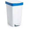 Image de Poubelle à pedale 25L smart bleu R