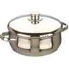 Image de Cocotte En Inox Ibili Oslo 26 Cm 5l - Induction, Couvercle Inclus