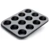 Image de Plaque 12 mini muffins IBILI Moka - 25 x 19 cm