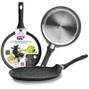 Image de Poêle à crêpes - IBILI - Natura - 28 cm - Aluminium - Antiadhésif style pierre
