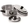 Image de FAITOUT FOUR 26 cm - FOUR PALESTINIEN ALUMINIUM POLI ANSES BAKELITES ET COUVERCLE ALUMINIUM UTILISATION SUR GAZ UNIQUEMENT -
