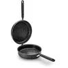 Image de IBILI - Poêle à tortillas Natura 20 cm Aluminium Antiadhésif style pierre Compatible avec l’induction