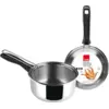 Image de Casserole Ibili Induktion 18 Cm Acier Inoxydable Avec Panier Amovible