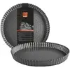 Image de Moule À Tarte Ibili Crous Perforé 28cm + Antiadhésif + Roulé