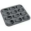 Image de Plaque 12 Madeleines Moka 21x24 Ibili - 820502