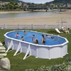 Image de Piscine ovale hors sol en kit 730 x 375 x 132cm avec renforts