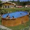 Image de Kit piscine hors-sol - GRE - Mauritius - Acier - Ovale - 500 x 300 x h132 cm