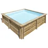 Image de Piscine Bois City 2,25 X 2,25 X 0,68 M - Gré